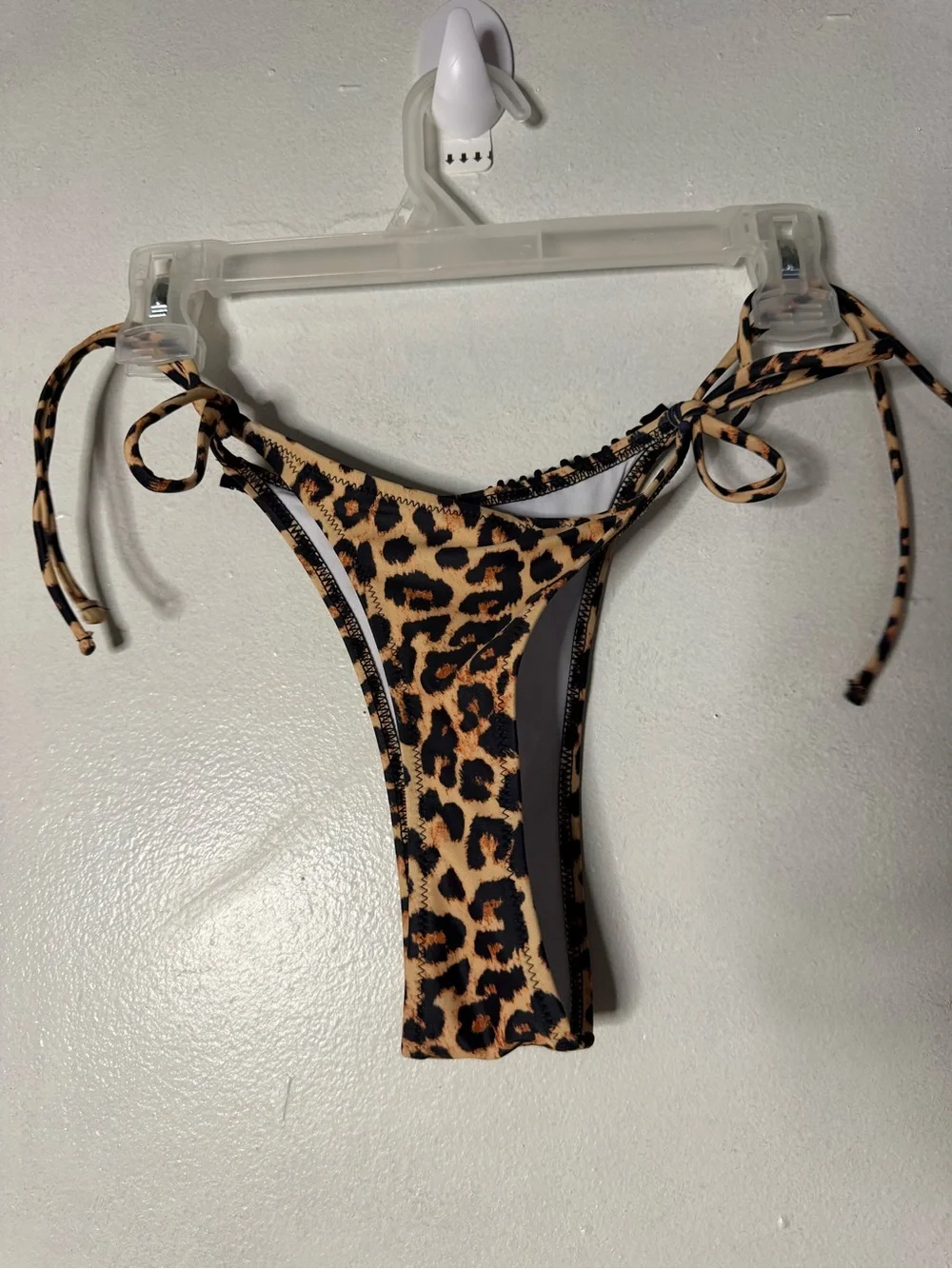 Leopard Print Triangle Bikini